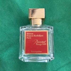 Baccarat Rouge 540 empty bottle